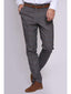 Marc Darcy Jenson Grey Check Trousers