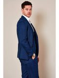 Marc Darcy Jerry Blue Check Blazer - Suit & Tailoring