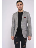 Marc Darcy Ross Grey Check Blazer