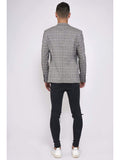 Marc Darcy Ross Grey Check Blazer