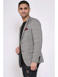 Marc Darcy Ross Grey Check Blazer