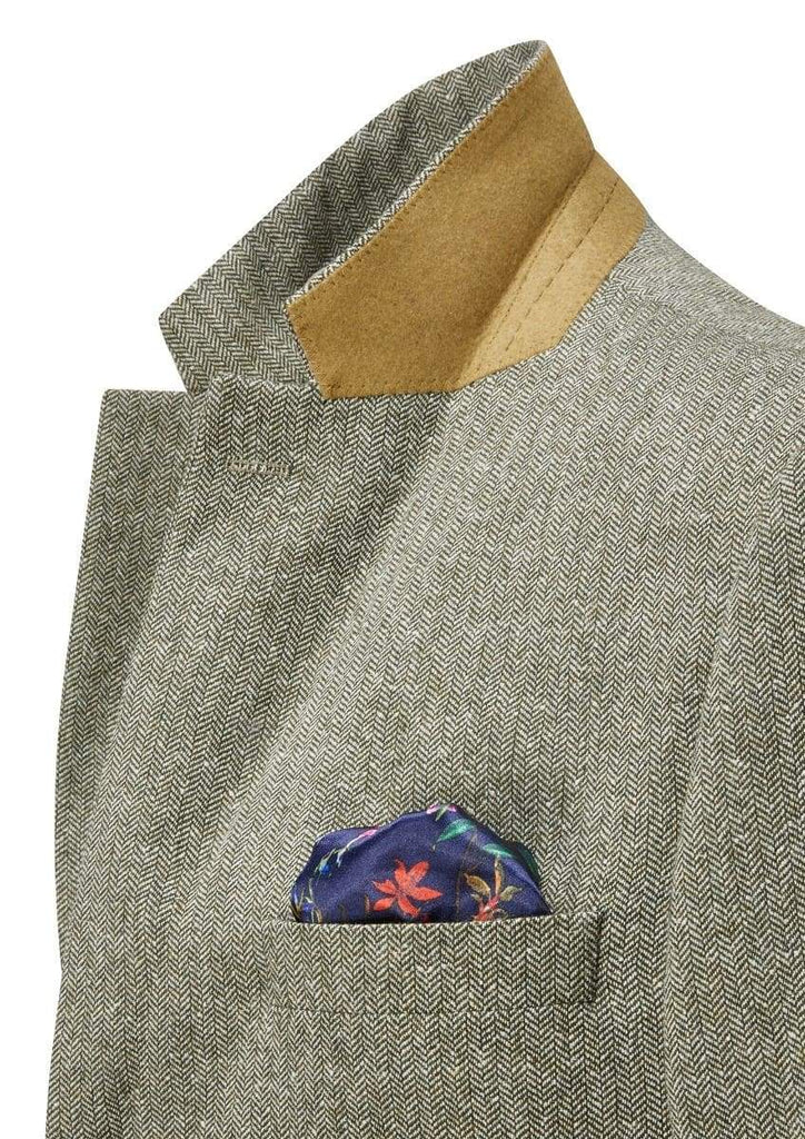 Green tweed hot sale sports jacket