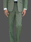 Skopes Jude Sage Herringbone Tweed Tailored Trousers