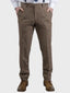 Torre Elton Tweed Men's Brown Donegal Tweed Trousers