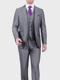 Torre Silver Mohair Suit Trousers - Suit & Tailoring