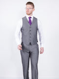 Torre Silver Mohair Suit Waistcoat - Suit & Tailoring