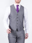 Torre Silver Mohair Suit Waistcoat