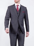 Torre Charcoal Mohair Tailored fit Jacket - 36S - Suit & Tailoring